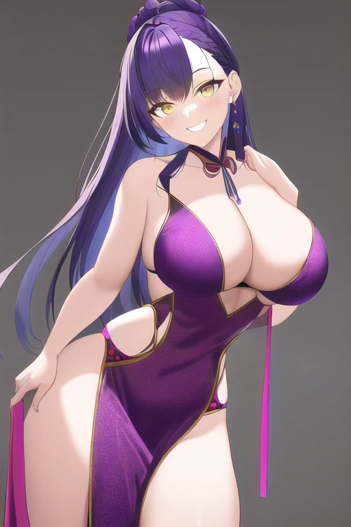[NovelAI] Dancer Small breasts Tall Straight hair Laughing [Illustration]